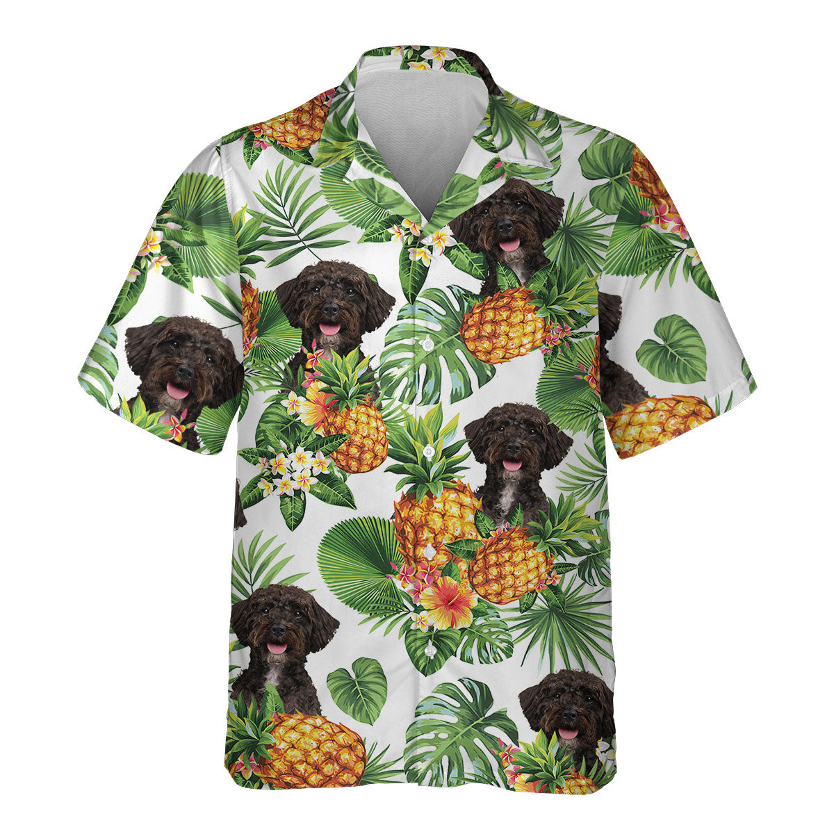 Schnoodle - Tropical Pattern Hawaiian Shirt