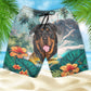 Rottweiler - 3D Men's Beach Short