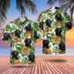 Flat Coated Retriever AI - Tropical Pattern Hawaiian Shirt