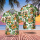 Golden Retriever - Tropical Pattern Hawaiian Shirt