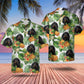 Gordon Setter AI - Tropical Pattern Hawaiian Shirt