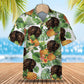 Boykin Spaniel - Tropical Pattern Hawaiian Shirt