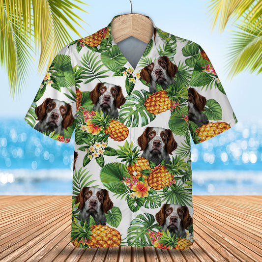 Brittany AI - Tropical Pattern Hawaiian Shirt