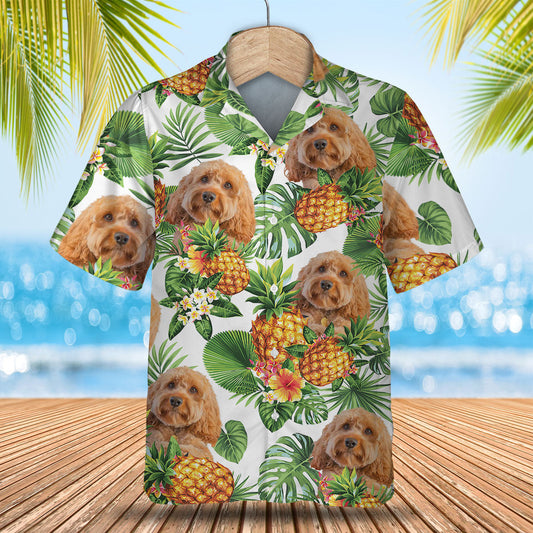 Cavapoo - Tropical Pattern Hawaiian Shirt