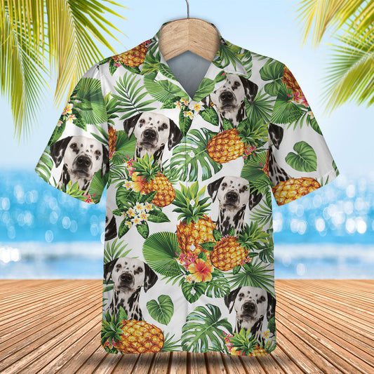 Dalmatian - Tropical Pattern Hawaiian Shirt