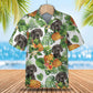 Great Dane - Tropical Pattern Hawaiian Shirt