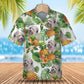 Little lion dog - Tropical Pattern Hawaiian Shirt