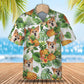 Pembroke Welsh Corgi - Tropical Pattern Hawaiian Shirt