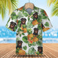 Rottweiler - Tropical Pattern Hawaiian Shirt