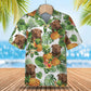 Shar Pei - Tropical Pattern Hawaiian Shirt