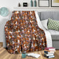 Azawakh Full Face Blanket