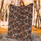 German Spaniel Full Face Blanket