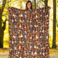 Azawakh Full Face Blanket