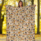 Shiba Inu Full Face Blanket