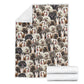 Lhasa Apso Full Face Blanket