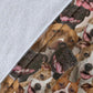 American Staffordshire Terrier Full Face Blanket