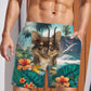 chihuahua - 3D Men's Beach Short