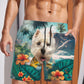 West Highland White Terrier - 3D Men's Beach Short