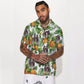 Keeshond - Tropical Pattern Hawaiian Shirt