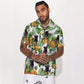 Kerry Blue Terrier - Tropical Pattern Hawaiian Shirt