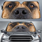 English Mastiff Eyes Car Sun Shade 94