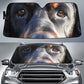 Gordon Setter Eyes Car Sun Shade 94