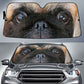 Pekingese Eyes Car Sun Shade 94