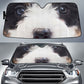 Bernedoodle Eyes Car Sun Shade 94
