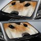 Akita Inu Eyes Car Sun Shade 94