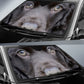 Boykin Spaniel Eyes Car Sun Shade 94