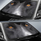 Karelian Bear Dog Eyes Car Sun Shade 94