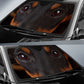 Manchester Terrier Eyes Car Sun Shade 94