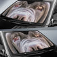 Neapolitan mastiff Eyes Car Sun Shade 94