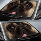 Pug Eyes Car Sun Shade 94