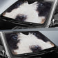 Bernedoodle Eyes Car Sun Shade 94