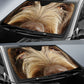 Spinone Italiano Eyes Car Sun Shade 94