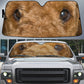 Airedale Terrier Eyes Car Sun Shade 94