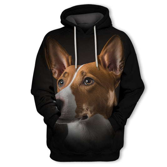 Basenji - Unisex 3D Graphic Hoodie