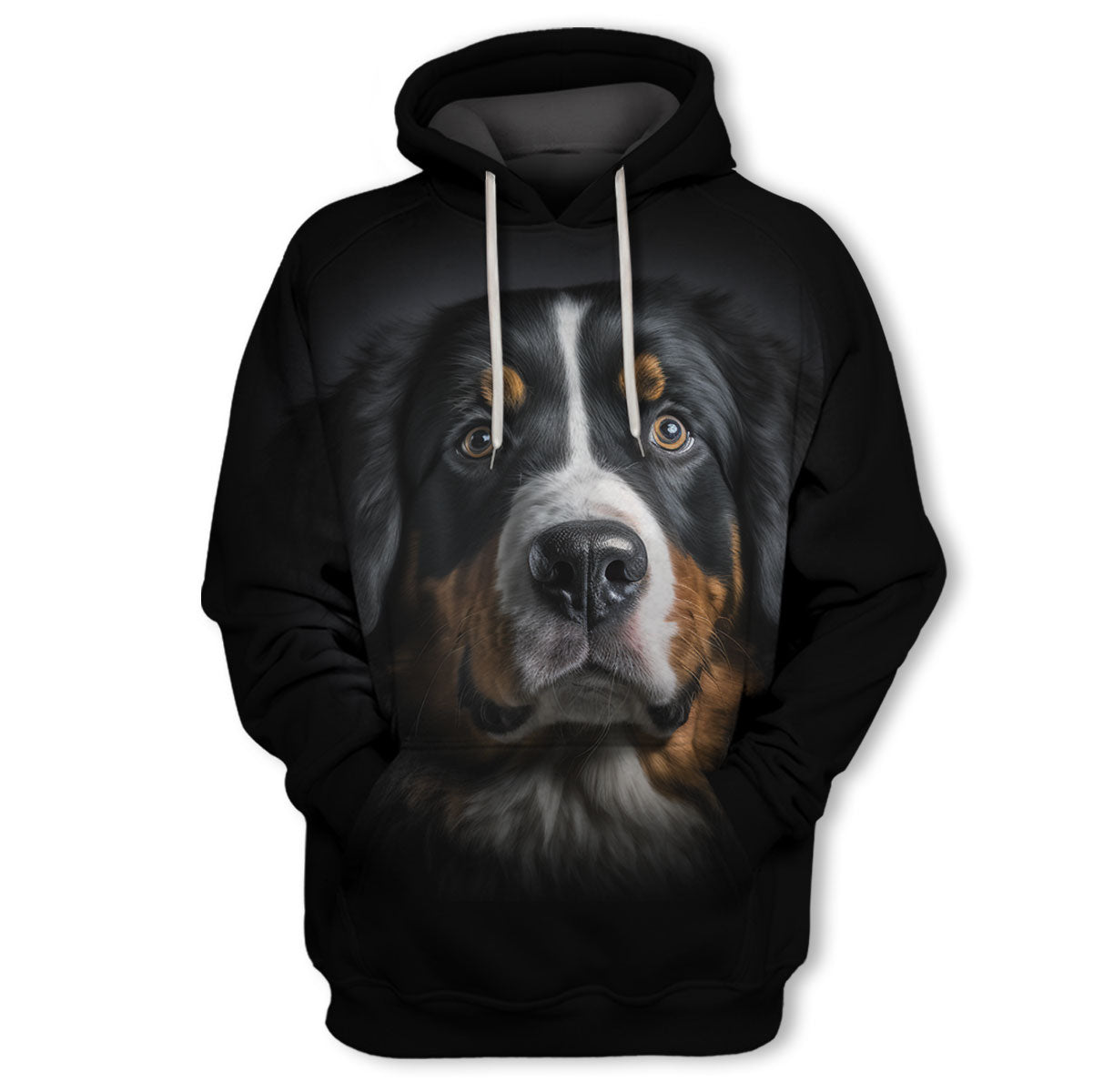 Bernese Mountain - Unisex 3D Graphic Hoodie
