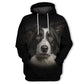 Border Collie - Unisex 3D Graphic Hoodie