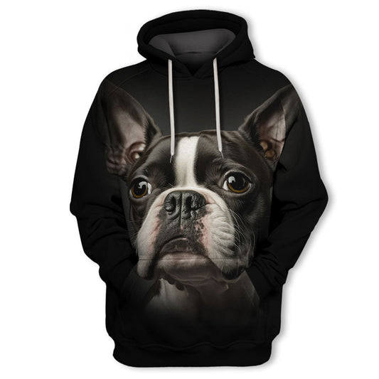 Boston Terrier - Unisex 3D Graphic Hoodie