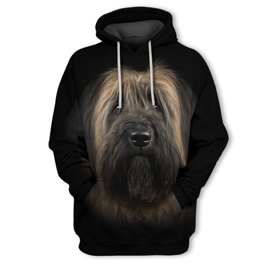 Briard - Unisex 3D Graphic Hoodie