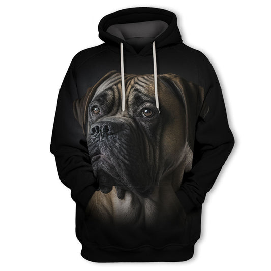 Bullmastiff - Unisex 3D Graphic Hoodie