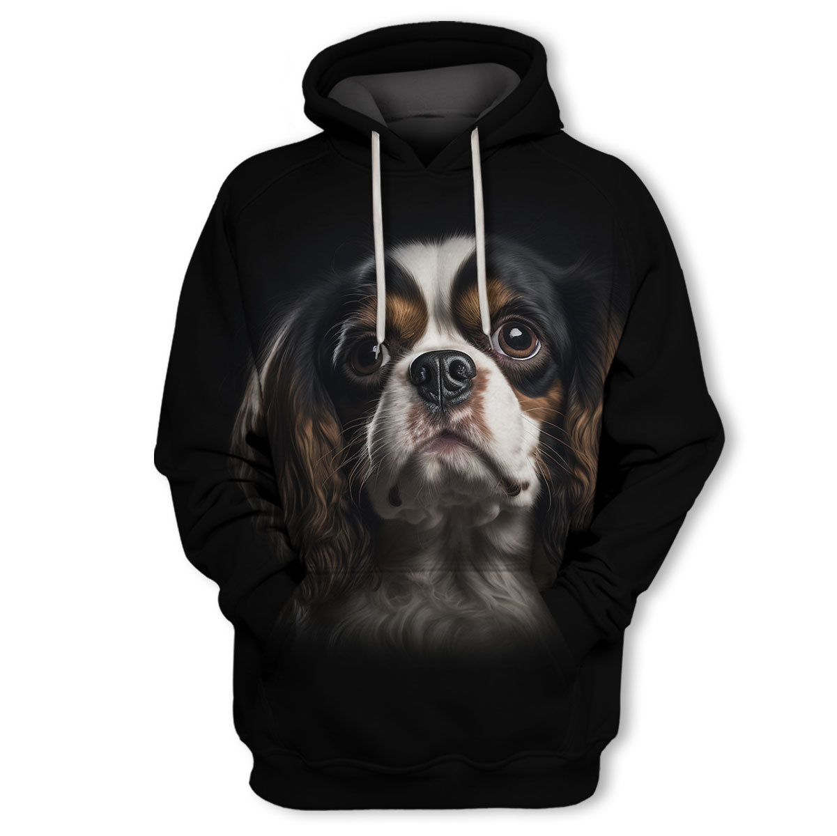 Cavalier King Charles Spaniel 2 - Unisex 3D Graphic Hoodie