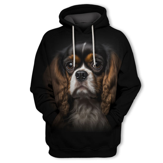 Cavalier King Charles Spaniel - Unisex 3D Graphic Hoodie