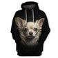 Chihuahua 2 - Unisex 3D Graphic Hoodie