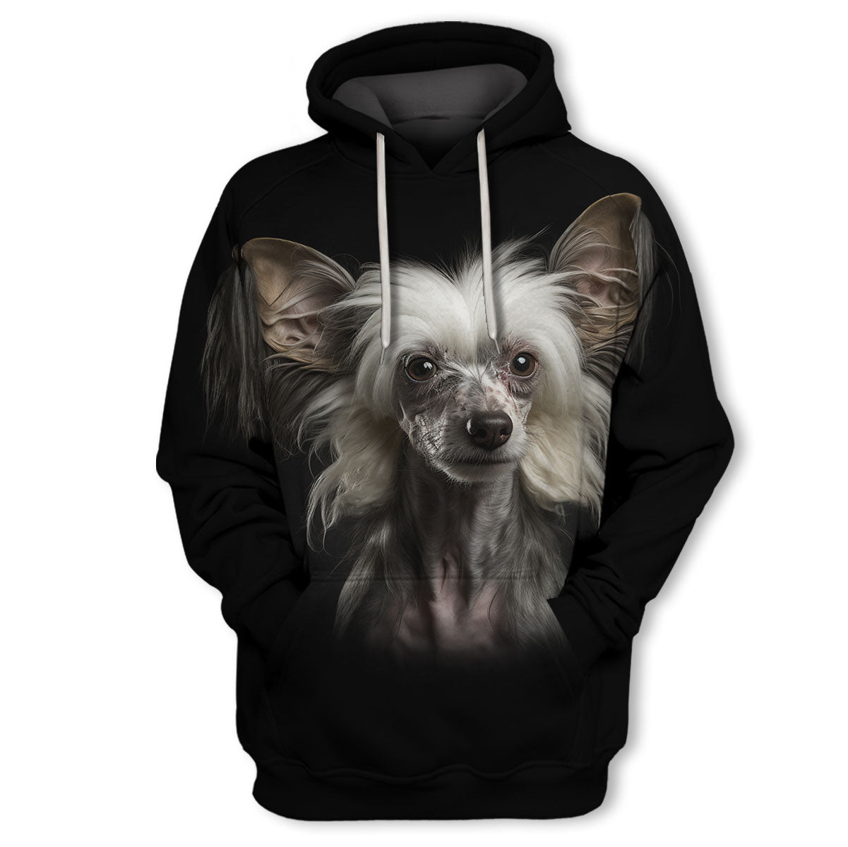Chinese Crested - Unisex 3D Graphic Hoodie