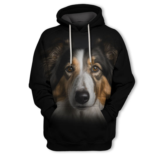 Collie 1 - Unisex 3D Graphic Hoodie