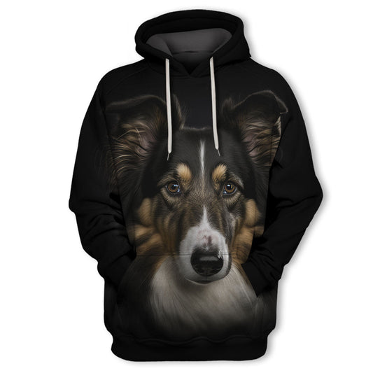 Collie - Unisex 3D Graphic Hoodie