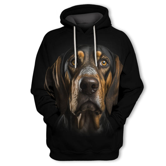 Coonhound - Unisex 3D Graphic Hoodie